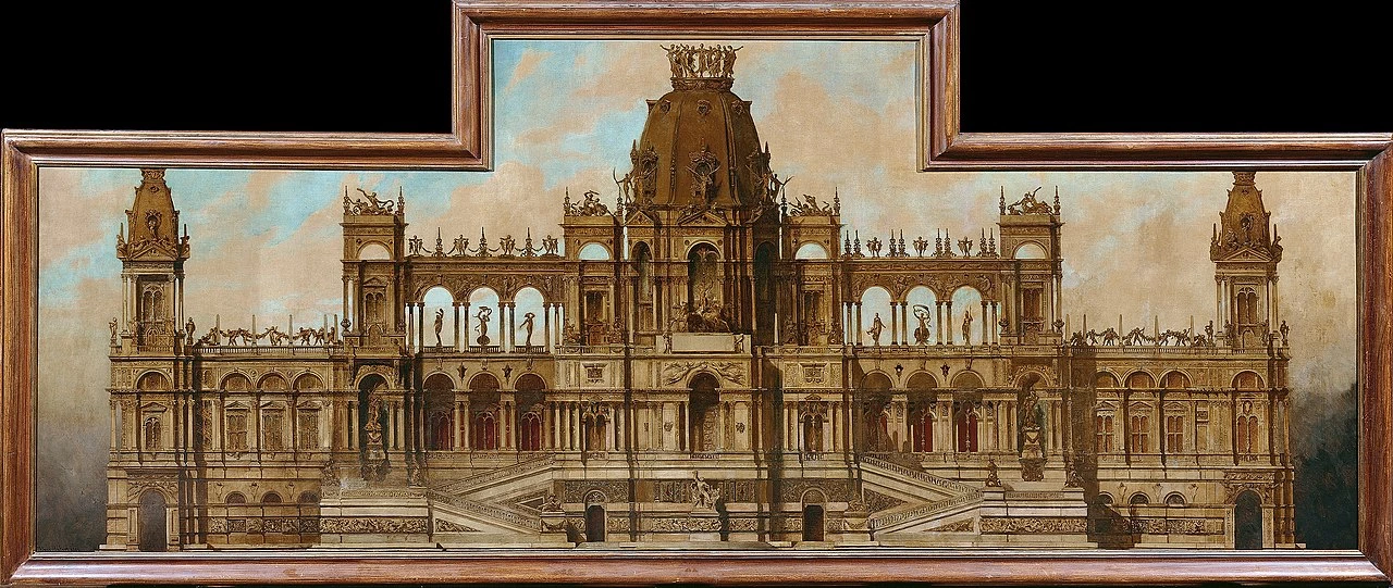 Progetto per un palazzo dei divertimenti a Vienna - Österreichische Galerie Belvedere, Vienna